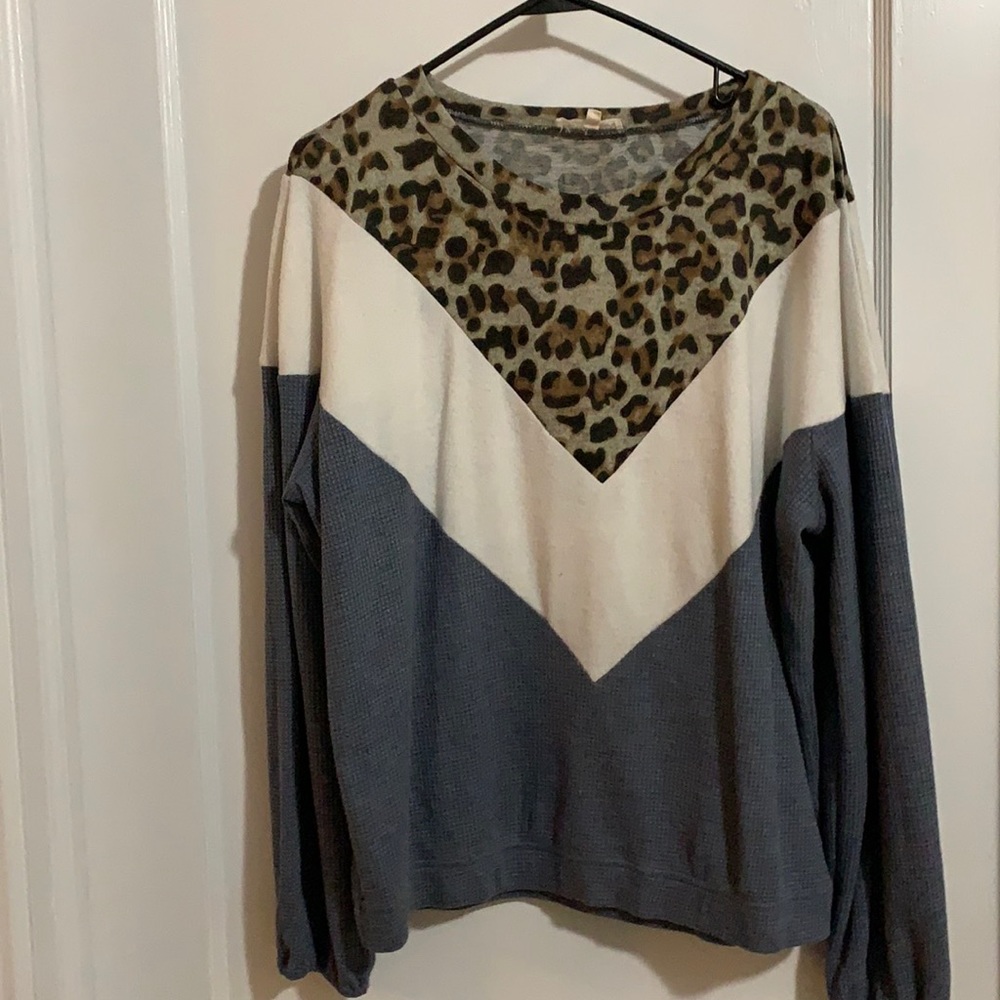 Multi-colored long sleeve. NWOT